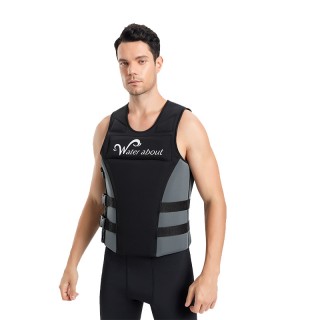 Water About Swim Vest Polyester Life jacket EPE Foam Chaleco Salvavidas Safety Buoyancy Vest Fishing Kayak Life Vest