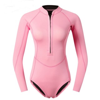Hot Sale Customized Neoprene Surfing Wetsuit for Women Yamamoto Keep Warm 2mm 3mm Wetsuits Bikini Diving Suit Sportswear