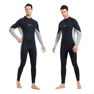 Water About Hot Sale Fashion Design Adult 3mm Wet Suit Back Zipper Diving Suit Neoprene Diving Surfing Wetsuit