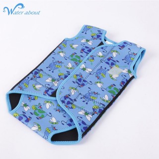 Customized Baby Wraps Neoprene Wetsuit Swimwear Toddler Infant Neoprene Wetsuit one piece bathing