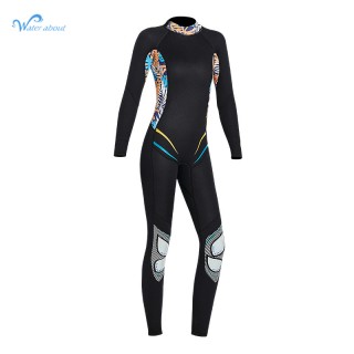 Long Sleeve wetsuits manufacturer One Piece Wetsuits Diving Surfing Sailing 3mm Neoprene for Women Custom Size Customized Factory