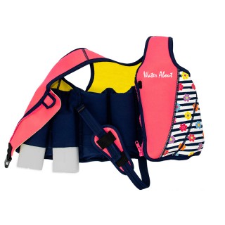 Wholesale Customized Logo Design Kids Boys Girls Cute Lovely Angel Cartoon Beach Swimming Training Safety Vest Life Jacket