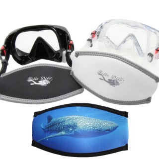 Customized Logo Sublimation Printed Protect Hair 5mm Neoprene Scuba Diving Mask Starp Cover Supplier