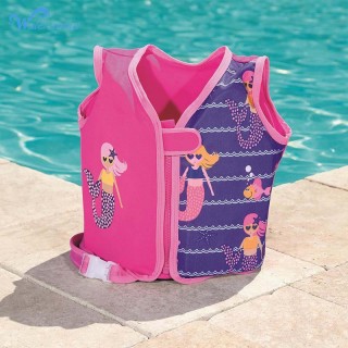 Children Floating Vest Suit Neoprene Waterproof Kids with Front Zip Swimming Life Jacket Customized Custom LOGO