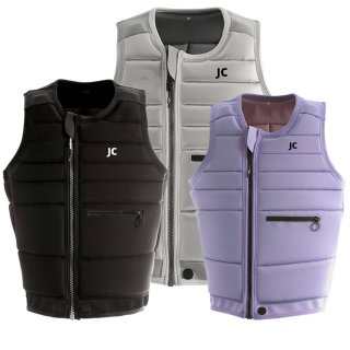 Adult Neoprene Life Jacket Life Saving Vest Impact Vest For Swimming Surfing Wakeboarding Sports