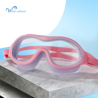 New Custom Silicone Swim Goggles Plating Anti Fog UV Protection PC Lenses Swimming Eyewear Glasses
